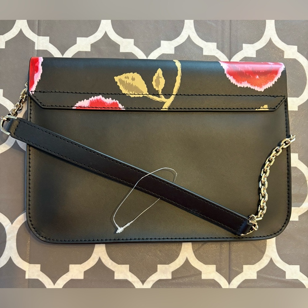 Kate Spade Leather Putnam Drive Hazy Rose Lizz floral shoulder bag NWOT. - Picture 7 of 7